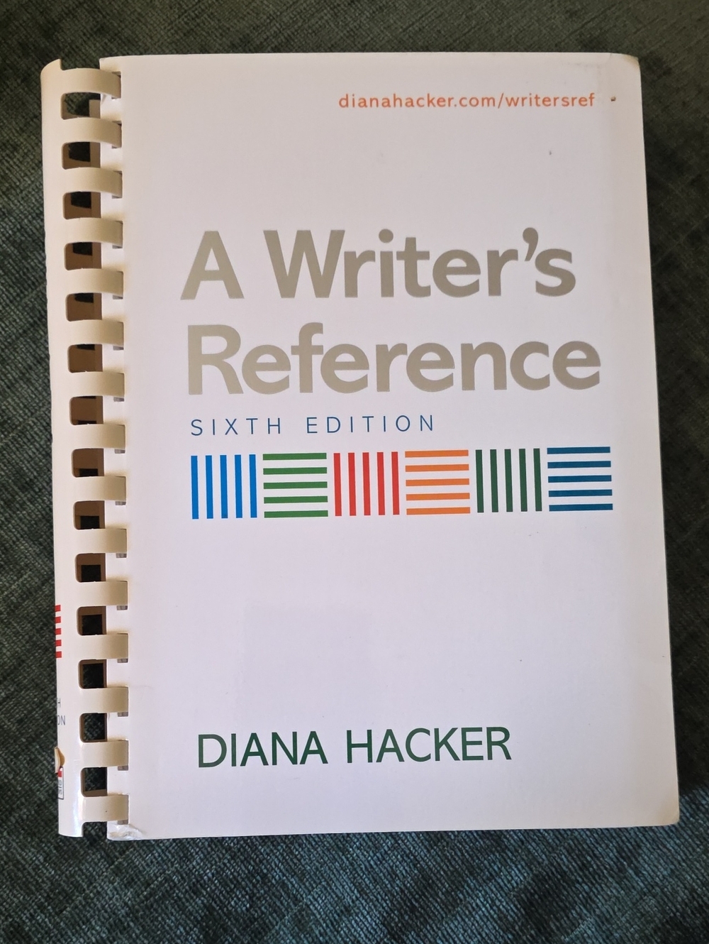 A Writer's Reference by Diana Hacker - White Cover